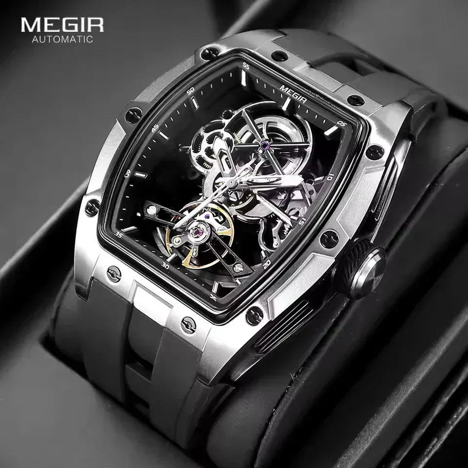ChronoSport Black Automatic Skeleton - Sport Edition™