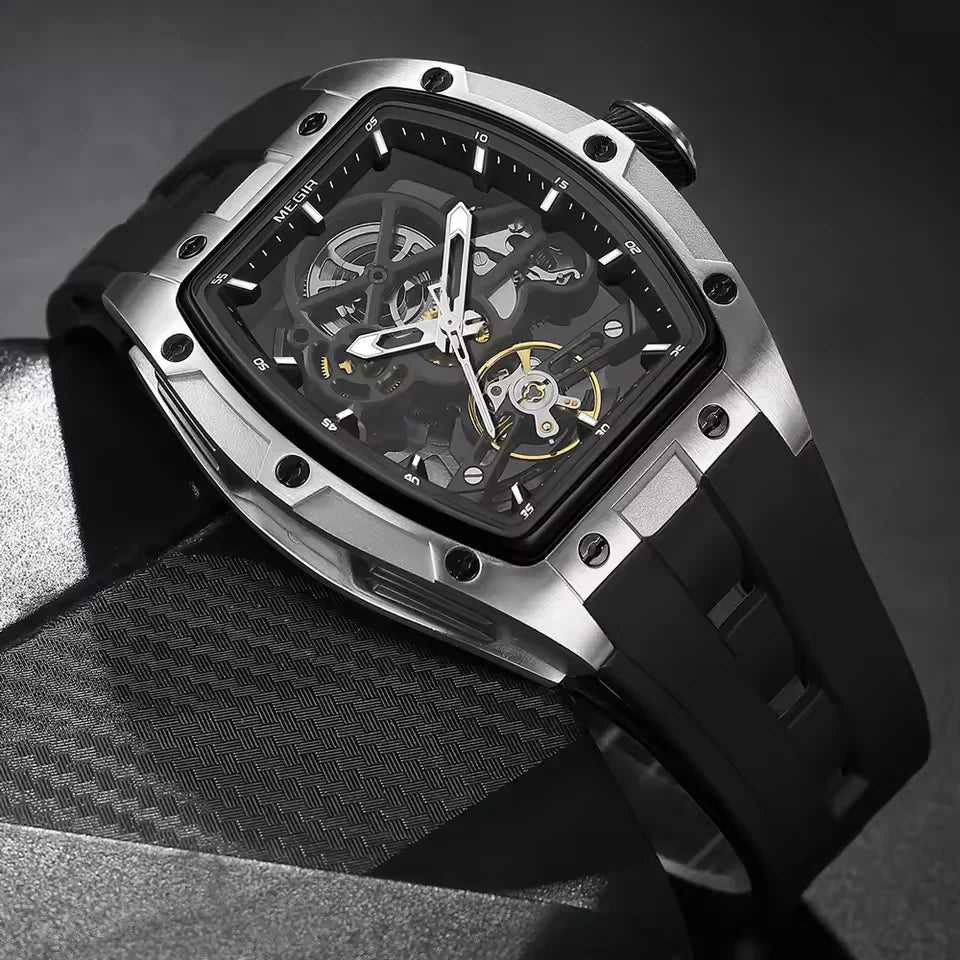 ChronoSport Black Automatic Skeleton - Sport Edition™